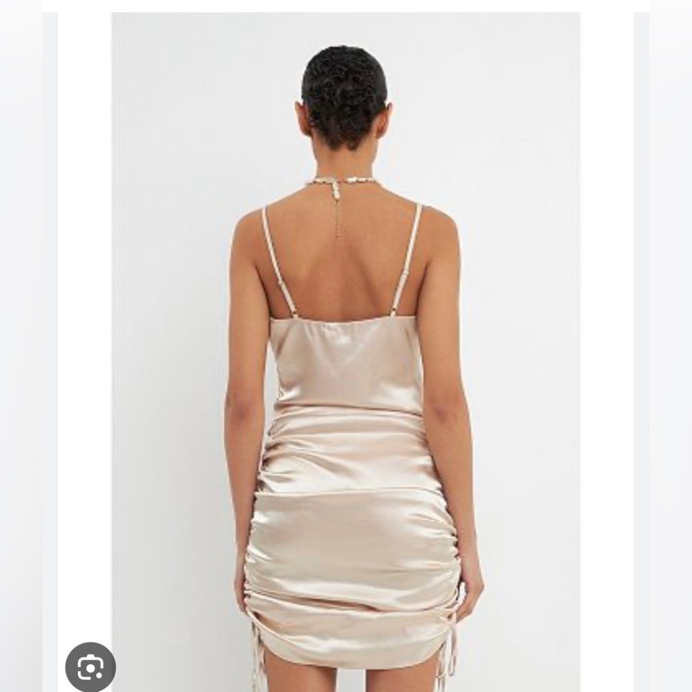 Be Together Satin Dress
